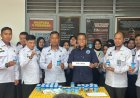 Tes urine kepada Kalapas beserta seluruh pegawai disaksikan oleh Ka.BNN Kabupaten Magelang