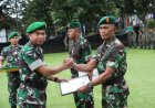 Kasdim 0705/ Magelang Pimpin Upacara Corp Raport Pindah Satuan
