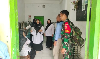Dukung Badan Gizi Nasional Babinsa Dampingi Distribusi MBG Di Sekolah-Sekolah