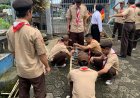 Lapas Magelang Bina Disiplin dan Karakter Warga Binaan dengan Kegiatan Pramuka