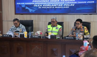 Korlantas Polri Pilih Polresta Magelang, Penelitian Terpadu Matangkan Strategi Pengamanan Lebaran 2026